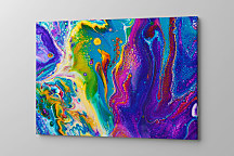 Obraz Miešanie farieb Fluid art